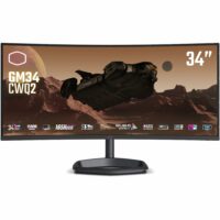 Monitor Cooler Master GM34-CWQ2 Curvo 34" UWQHD 165HZ