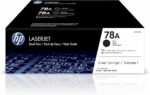 Cartucho de toner 78A Negro LaserJet Pack Doble