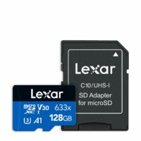 Tarjeta microSDXC Lexar  633x  128GB UHS-I C10
