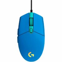 Mouse Logitech G G203, Gamer, LIGHTSYNC, USB, Azul