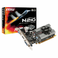 Placa de Video MSI GeForce 210 N210 1GB DDR3