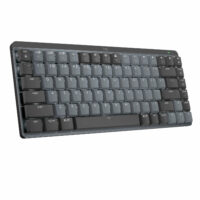 Teclado Mecánico Logitech MX Mechanical Mini (Bluetooth/ Dongle USB, Español, Grafito)