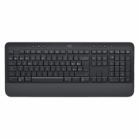 Teclado Inalámbrico Logitech Signature K650, Multidispositivo, Bluetooth, Grafito, Español