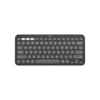 Teclado Logitech Pebble Keys 2 K380s (Bluetooth, Español, Grafito)