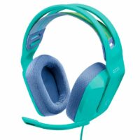 Auricular Logitech G335 (Jack 3.5mm, Multi-Plataforma, Verde Menta)