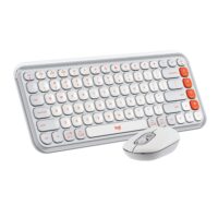 TECL/MOUSE LOGITECH POP ICOM WHITE BT