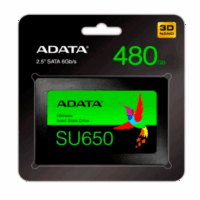 Disco SSD Adata Ultimate SU650 480GB, TLC 3D NAND, SATA3, 2.5"