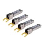 Pack 4 Transceivers HPE MSA SFP+ iSCI de corto alcance de 10 Gb