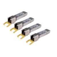 Pack 4 Transceivers HPE MSA SFP+ iSCI de corto alcance de 10 Gb
