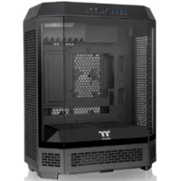Gabinete TT The Tower 600 Mid-Tower TG x3 Fan x2 Black