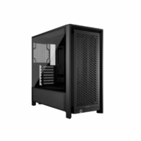 Gabinete Corsair 4000D Airflow, E-ATX, Sin Fuente, Vidrio Templado, 2 Fan 120mm, Negro
