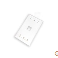 FACE PLATE GLC 1 PUERTOS CAT 5E/6