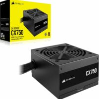 Fuente Corsair CX750, 750W, 80 PLUS Bronze