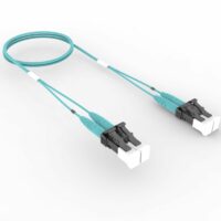 Patchcord, LC/UPC/UPC to LC/UPC/UPC, Multimode OM4, 1.6 mm Duplex, Low Smoke Zero Halogen (LSZH)