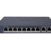 Switch Hikvision 8 puertos Gigabit POE   2 RJ45