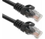 Patchcord Furukawa CAT6 0,5M Negro C/CAP