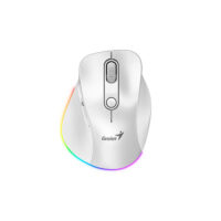 MOUSE GENIUS ERGO 9000S PRO 2.4GHZ+BT PEARL WHITE