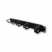 ORGANIZADOR GLC 19` 1U NEGRO DE CABLES