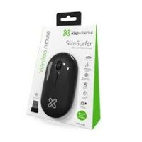 Mouse KLIPXTREME SLIMSURFER INALAMBRICO 4 B NEGRO