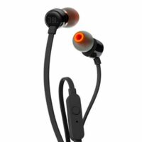 AURICULAR JBL T110 IN-EAR HEADPHONES BLACK
