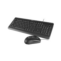 COMBO TECLADO Y MOUSE C CABLE KLIPXTREME KCK-251S DESKMATE (KCK-251S)