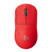 Mouse Inalámbrico Logitech G Pro X Superlight, LIGHTSPEED, Gamer, Rojo