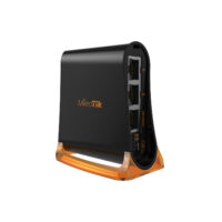 "hAP mini with 650MHz CPU, 32MB RAM, 3xLAN, built-in 2.4Ghz 802.11b/g/n 2x2 two chain wireless with integrated antennas, RouterOS L4, tower case, PSU " Mikrotik