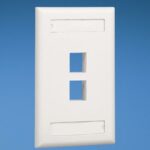 FACEPLATE PANDUIT NK 2PUERTOS BLANCO PANDUIT