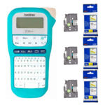 Rotuladora BROTHER PT-H110 (AZUL) + 3 CINTAS