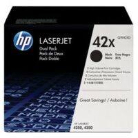 TONER HP 42X DUAL PACK ALTO RENDIMIENTO - NEGRO