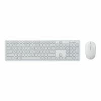 COMBO MICROSOFT TECLADO + MOUSE BLUETOOTH BLANCO