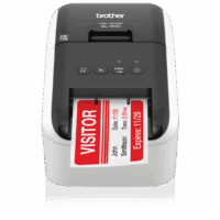 Impresora etiquetas Brother QL-800 hasta 62MM + 2 rollos de etiquetas Brother DK2210 29MM Continuo