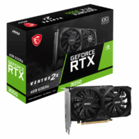 Placa de Video MSI GeForce RTX 3050 VENTUS 2X OC 6GB GDDR6