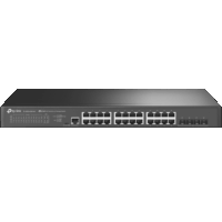 Switch gestionable TP-Link Omada SG3428X-M2 JetStream de 24 puertos 2.5GBASE-T L2+ con 4 puertos SFP+ 10GE