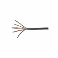 Cable Categoria 6 de 4 pares tendrados solidos UTP CM Gris.Rollo x 305M 24AWG de diametro de cobre. Siemon