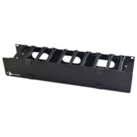 Organizadores de cables horizontales de una unidad linea RouteIT Siemon