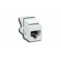 RJ45 (Jacks) linea MAX,UTP Categoria 6,Keystone,blanco,P-DWN,T568A/B,BULK Siemon