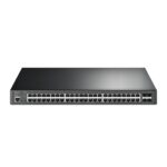Switch TP-Link TL-SG3452XP JetStream de 48 puertos Gigabit y 4 puertos 10GE SFP+ L2+ con 48 puertos PoE+