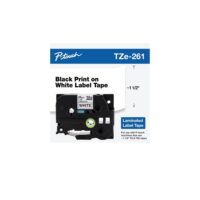 CINTA BROTHER ROTULADORAS NEGRO/BLANCO 36MM PT-P90