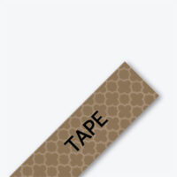 Cinta BROTHER ROTULADORAS NEGRO/DORADO GEOMETRICO