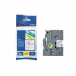 Cinta BROTHER ROTULADORAS NEGRO/ROSA PASTEL 12MM P