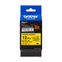 Cinta Rotuladora TZES631 Negro/Amarillo