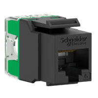 CONECT AA RJ45 CAT6 UTP KS NEG ACTASSI - SCHNEIDER