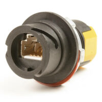 Conector Z-MAX Industrial (Ruggedized), Cat6A, Blindado, Uso Exterior IP66/IP67
