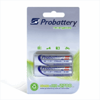 PILA AA PROBATTERY NIQUEL METAL 12V 2700 MAH - BLISTER X 2 (PRNH-AA2700-BLX2)