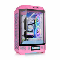 Gabinete Thermaltake The Tower 300 Mid-Tower TG x3 Fan x2 Rosa