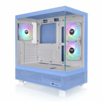 Gabinete TT View 270 Plus ARGB TG x2 Fan ARGB x3 Hydrangea Blue (4212)