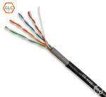 Cable UTP CAT.5E GLC EXTERIOR X 305MTS NEGRO