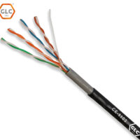 Cable UTP CAT.5E GLC EXTERIOR X 305MTS NEGRO
