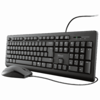 Combo Teclado y Mouse Silencioso Primo TRUST